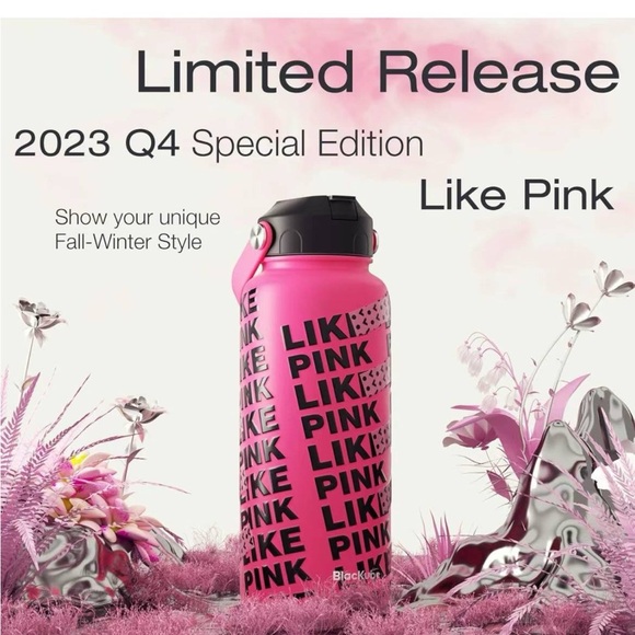 Blackube Straw Water Bottle, 1800ml Vacuum Double Wall Sports Bottle - Picture 4 of 8